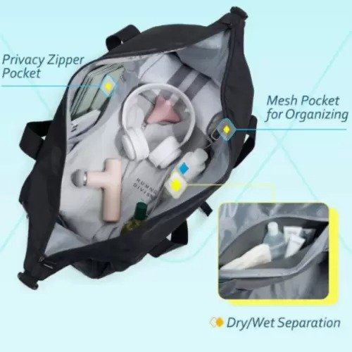 Durable Custom Logo Sports Gym Weekender Duffel Bag - Image 3