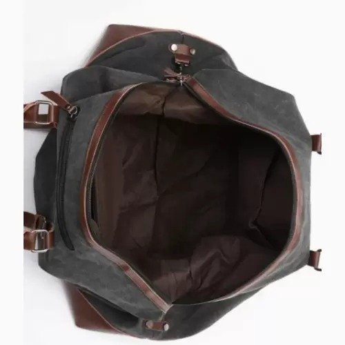 Travel Carry on Duffel Bags Plus Handbag Leather Handle - Image 4