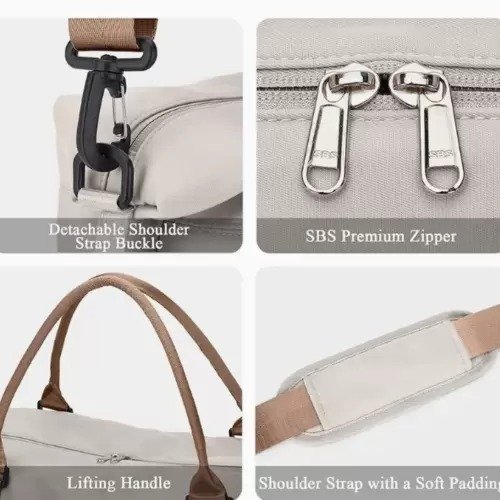Duffel Bag Compartment with Wet Pocket - Image 5