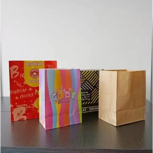 Food Contact Kraft Paper Food Bags Custom Printing - Image 5