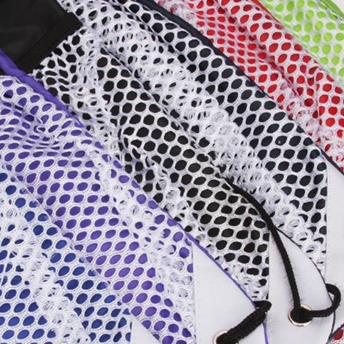 Drawcord Mesh Pocket Drawstring Bag - Image 6