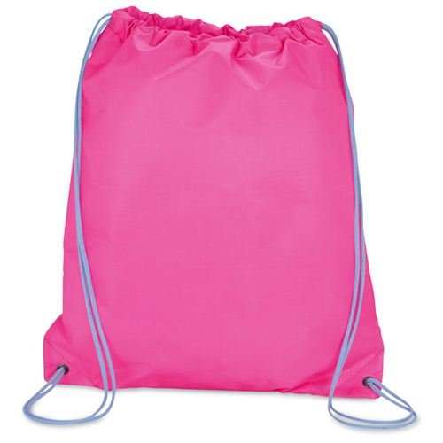 Solid Color Printing Drawstring Backpack - Image 4