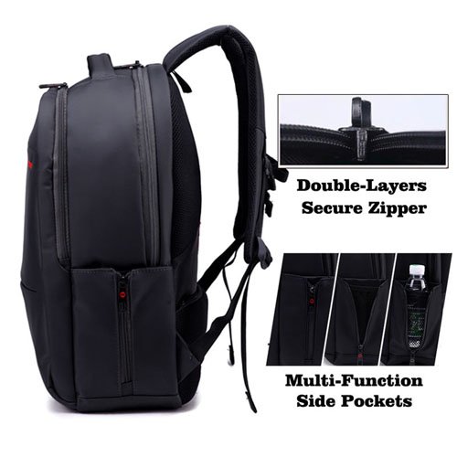 Nylon Waterproof Laptop Bag - Image 3