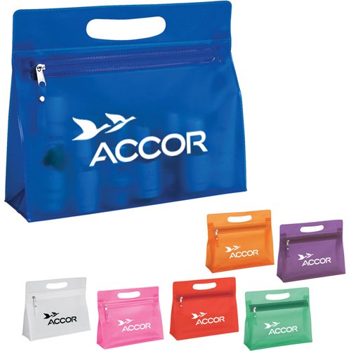 Personalized Clear Cosmetic Bag With Zipper - Image 4