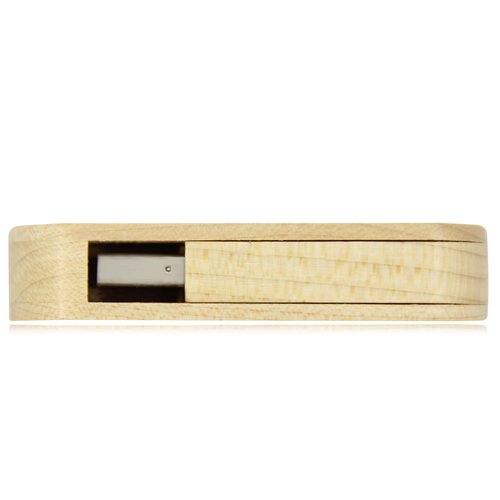 8GB Swivel Swing Wooden Flash Drive - Image 7