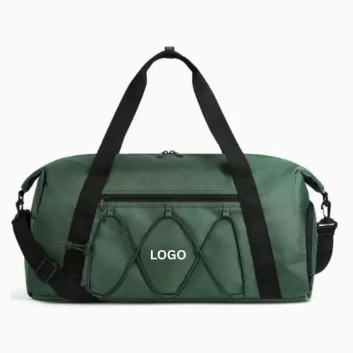 Durable Custom Logo Sports Gym Weekender Duffel Bag