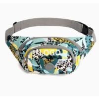 Polyester Sports Running Waterproof Waist Bag Sling