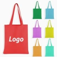 Reusable Canvas Cotton Shopping Tote Bag