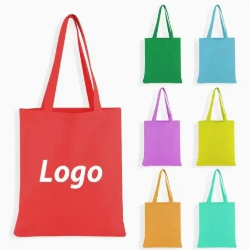 Reusable Canvas Cotton Shopping Tote Bag