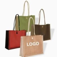 Custom Printed Large Eco Friendly Tote Bags