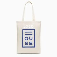 Polyester Cotton Canvas Bag with Printed Logo