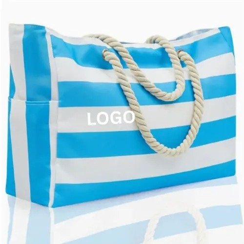 Bohemian Canvas Tote Bag with Large Capacity