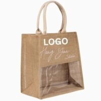 Tote Bag with Handle Beach Clear Window