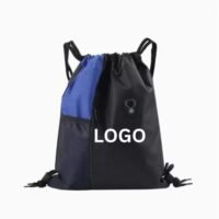 Polyester Travel Shopping Gym Drawstring Bag