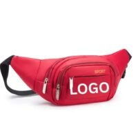 Purple Fanny Pack Sports Bag Waist Bag Chest Bags