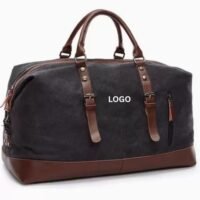 Travel Carry on Duffel Bags Plus Handbag Leather Handle
