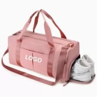 Sports and Fitness Wet and Dry Travel Duffle Bag