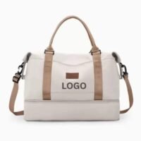 Duffel Bag Compartment with Wet Pocket