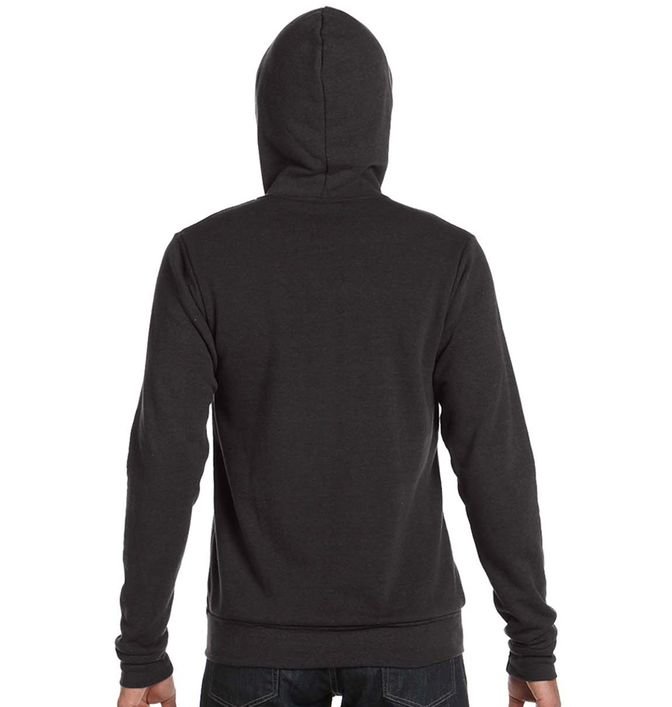 Tri-blend Fleece Zip Up Hoodie - Image 3