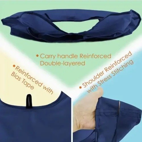 Storage Bags Nylon Polyester Folding Shopping Tote Bag - Image 2